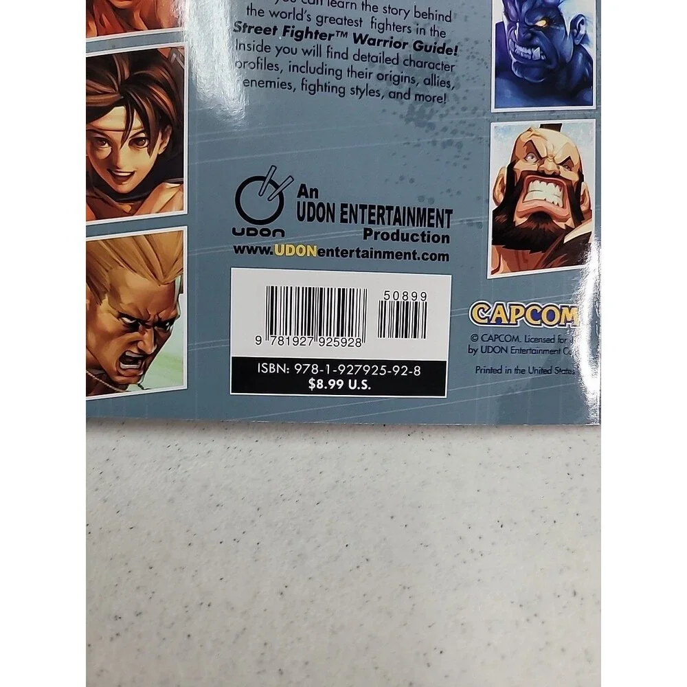 Street Fighter Warrior Guide CapCom Udon, 1st edition 2016